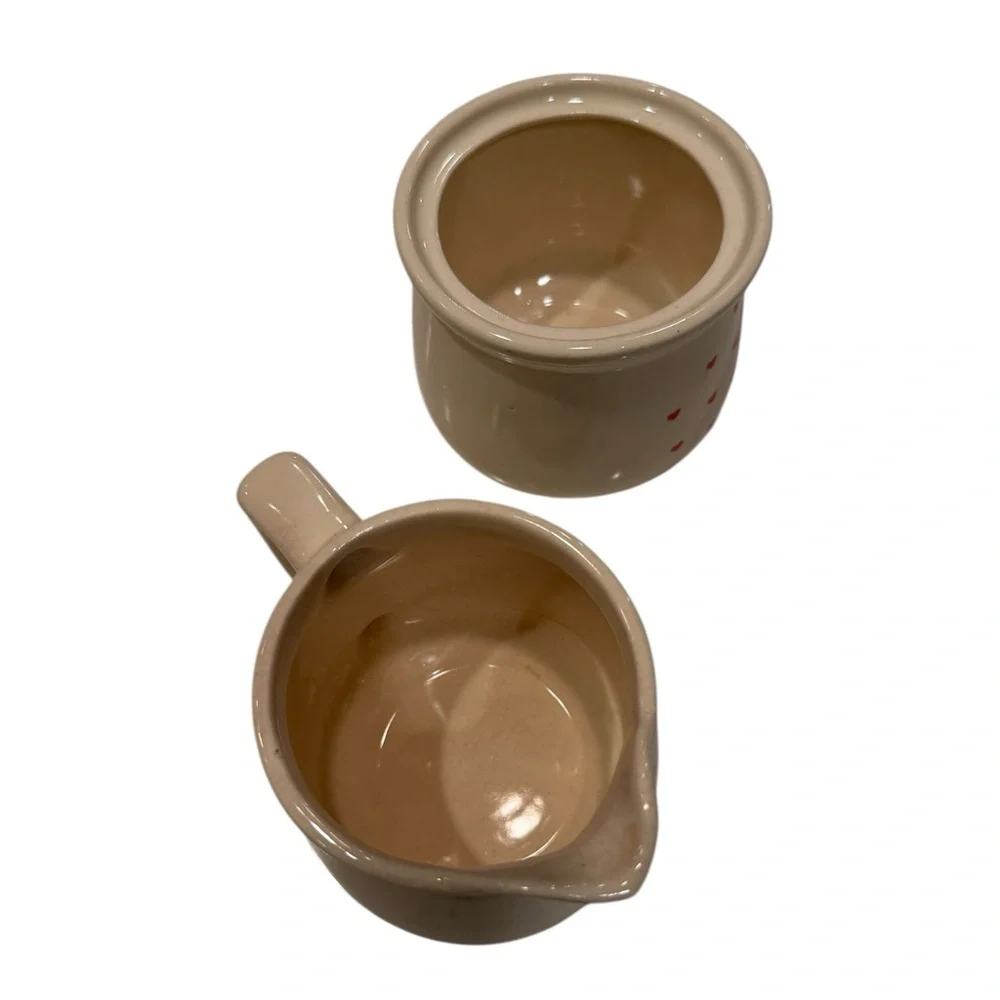 New Avenues “Violets are Blue”  Ceramic Creamer and Sugar Set Cottage Core 80’s